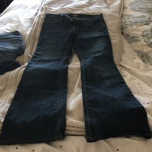 Gold Sign Jeans